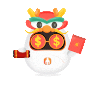 Emoji Robot Sticker by FeedMe Smart POS Sytem