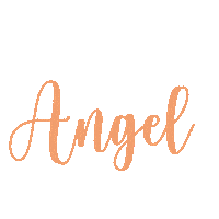 Angel Name Sticker