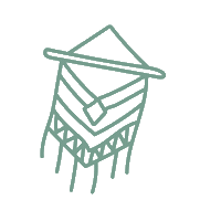 Macrame Sticker by gruendl.com