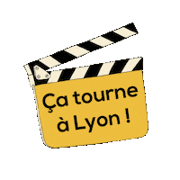 indieloc tv clap cinema camera Sticker