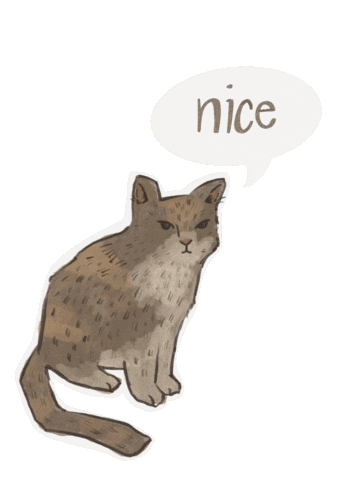 Cat Support Sticker