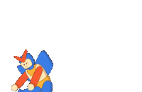 gahtsnolang animation angry flying superhero Sticker