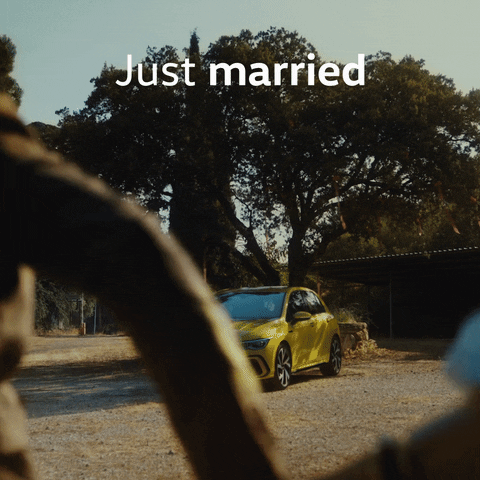 VolkswagenNL giphyupload golf wedding volkswagen GIF