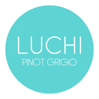 drinkluchi wine white wine whitewine pinot grigio Sticker