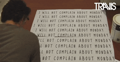 Fran Healy Monday GIF by Travis