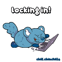 Lock In Chill Sticker by VeeFriends