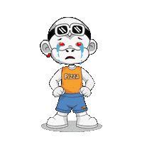 Pizza Time Sticker by Zhot