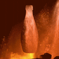 explosion bottle GIF by Perrier