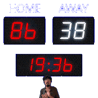 38 Away Sticker