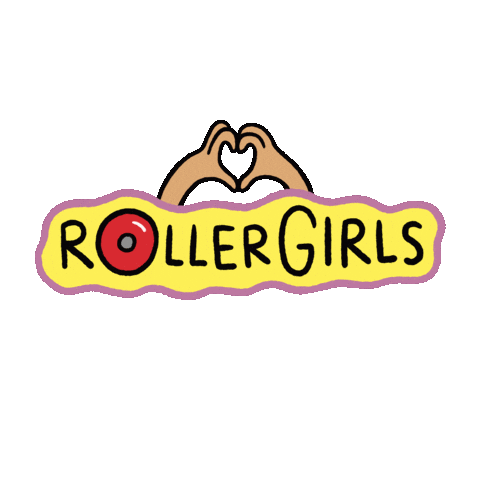 Rollergirl Sticker