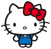 Wave Waving Sticker by Hello Kitty
