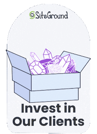 Sticker by SiteGround