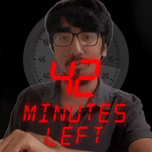 42 minutes left