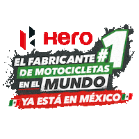 Mexico Heroe Sticker by Hero Motos México