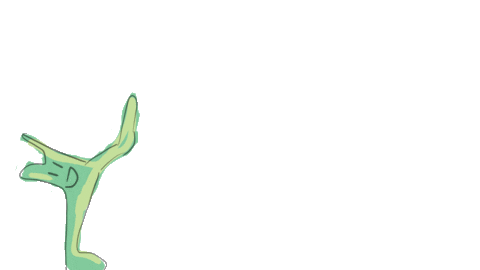 Happy Jump Sticker