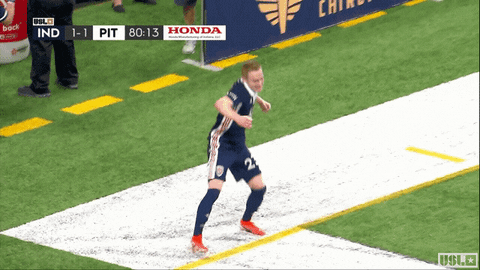 soccer celebration GIF by USL
