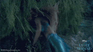 The Little Mermaid Swimming GIF by Walt Disney Studios