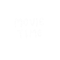 Movie Time Sticker