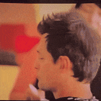 Turn Around Smile GIF