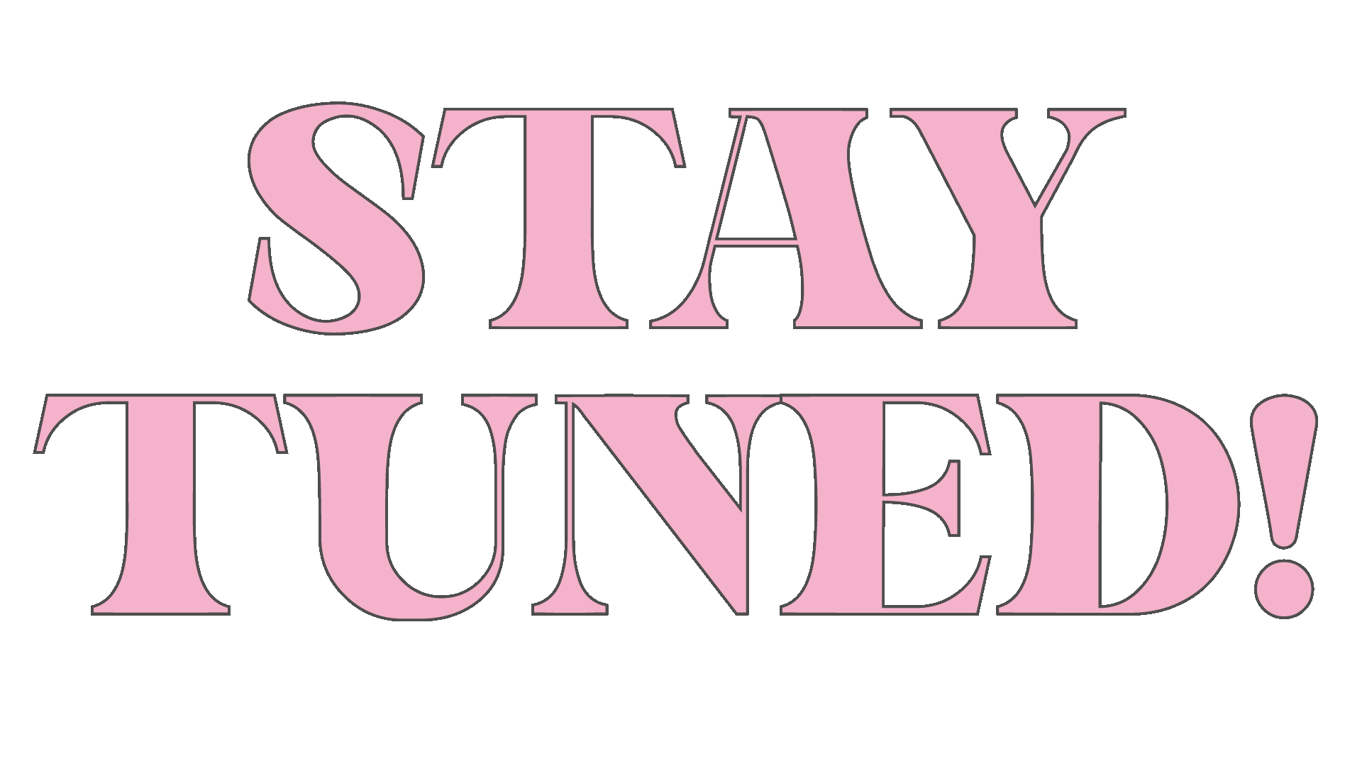 Stay Tuned Sticker by Lucy & Yak