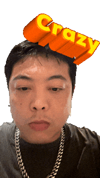 Crazy Sticker