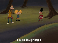 hey arnold nicksplat GIF