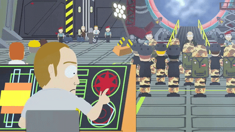 base soldiers GIF by South Park 