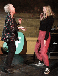 Margrete Auken Dance GIF by SFDK