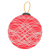 Christmas Ball Sticker