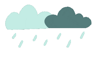 Sad Make It Rain Sticker by Demic