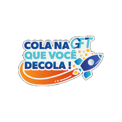 Rocket Foguete Sticker by GFT Promotora