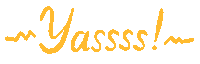 Yas Yes Sticker