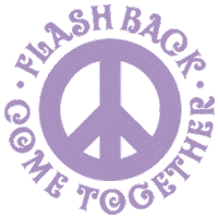 flashbacksalou dance flower power club Sticker