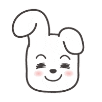 Happy Puppy Sticker