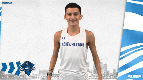 New Orleans Cross Country GIF by New Orleans Privateers