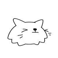 Tired Cats Sticker by doodles