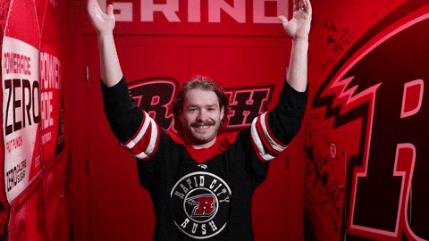 GIF by Rapid City Rush