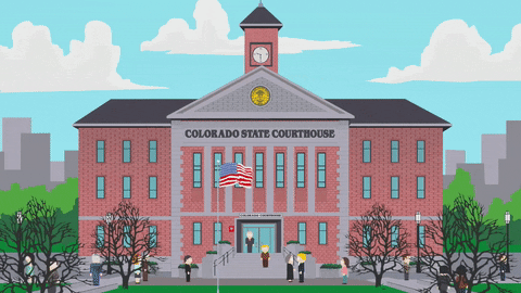 crowd courthouse GIF by South Park 
