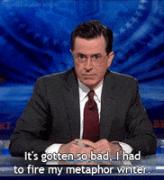 stephen colbert television GIF by Head Like an Orange