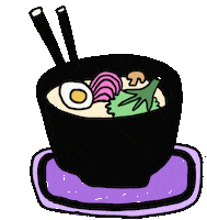 Food Drawing Sticker