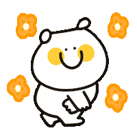 Twist Bangs Sticker