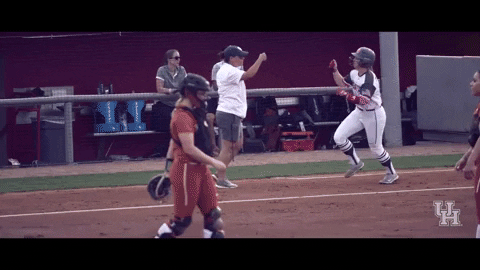 home run homer GIF by Coogfans