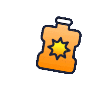 Mobile Game Burger Sticker by Kenan & Kel: Orange Pop!