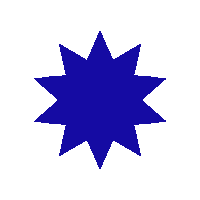 PeryskopStudio peryskop studio ultramarine studio ultramarine peryskop ultramarine star Sticker