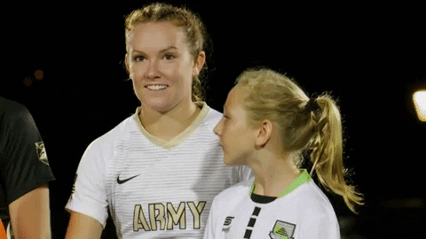 ArmyWestPoint giphyupload soccer hello hi GIF