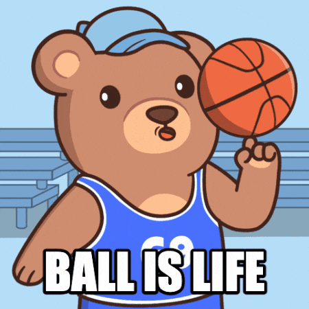 Basketball Fire GIF by BEARISH
