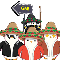 Cinco De Mayo Dancing Sticker by Pudgy Penguins