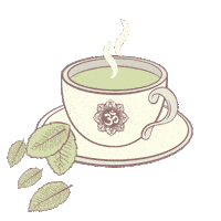 Tea Quote Sticker by Mujer In Time