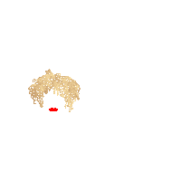 emmaiovino curly hair afro house afro hair afro dj Sticker
