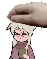 Pet Anime Girl Sticker